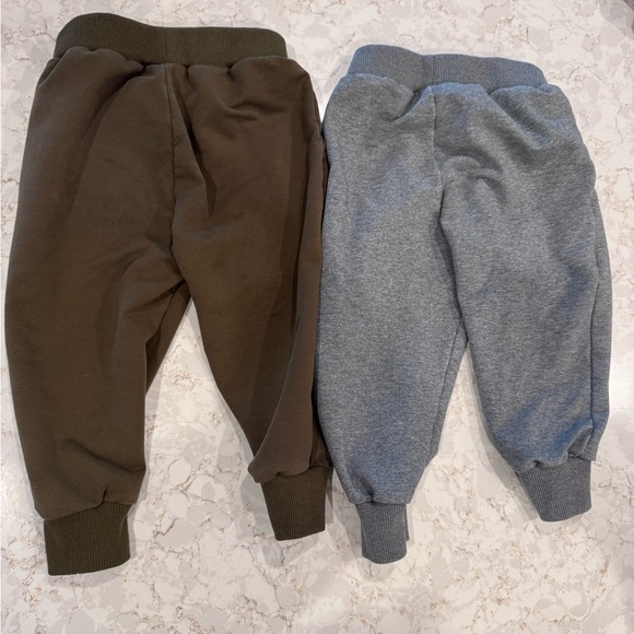 2T - pack of 4 a Kids Jogger Pants Set - Gray, Blue, black, Green - Picture 7 of 8